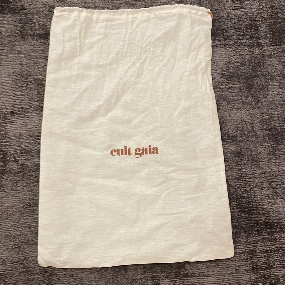 Cult Gaia White Heels Gold Bamboo - Picture 10 of 10